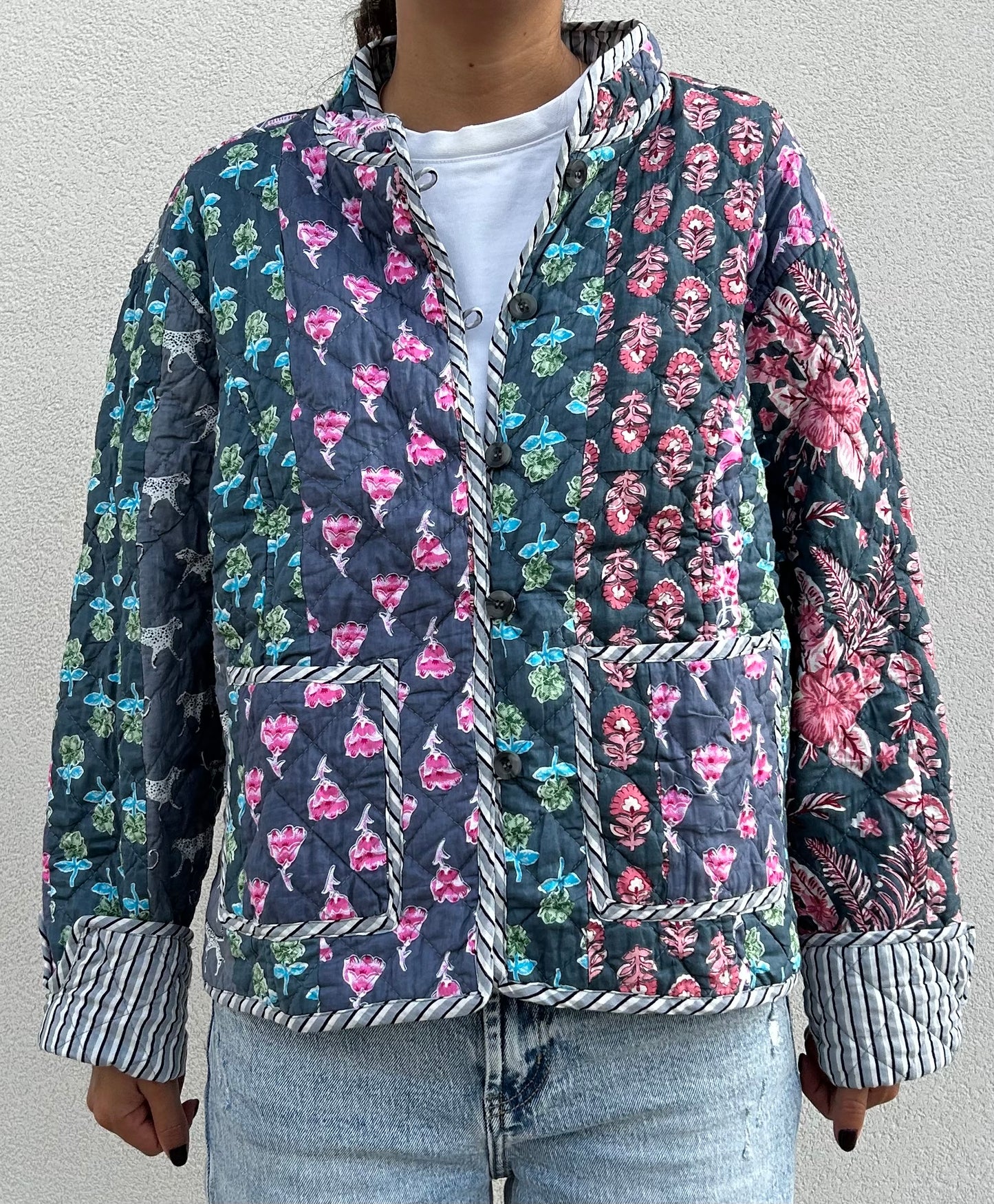 COTTON JACKET Bluelle
