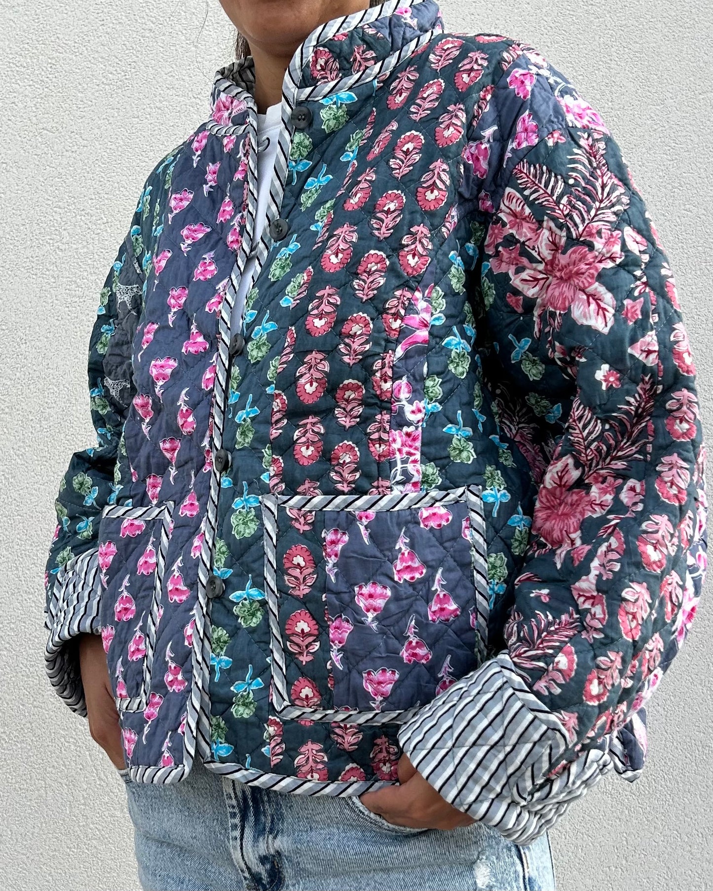 COTTON JACKET Bluelle