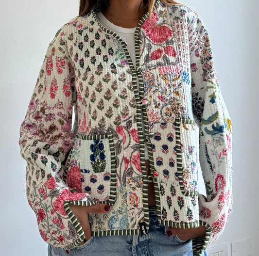 COTTON JACKET Flora - Thesystem by Julia